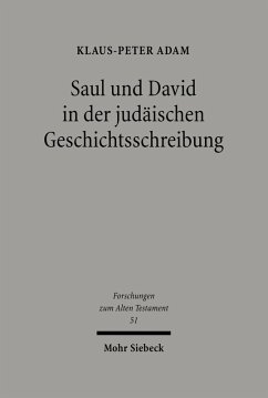 Cover Saul und David in der judäischen Geschichtsschreibung (eBook, PDF)