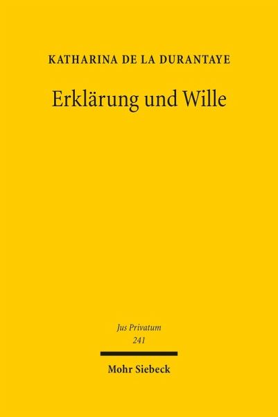Erklärung und Wille (eBook, PDF)