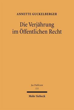 Die Verjährung im Öffentlichen Recht (eBook, PDF) - Guckelberger, Annette