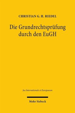 Cover Die Grundrechtsprüfung durch den EuGH (eBook, PDF)