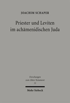 Cover Priester und Leviten im achämenidischen Juda (eBook, PDF)