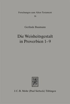 Die Weisheitsgestalt in Proverbien 1-9 (eBook, PDF) - Baumann, Gerlinde