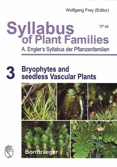 Syllabus of Plant Families - A. Engler's Syllabus der Pflanzenfamilien Part 3: Bryophytes and seedless Vascular Plants (eBook, PDF) - Engler, Adolf