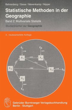 Cover Statistische Methoden in der Geographie Band 2: Multivariate Statistik (eBook, PDF)
