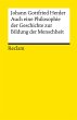 Auch eine Philosophie der Geschichte... - Bild 1