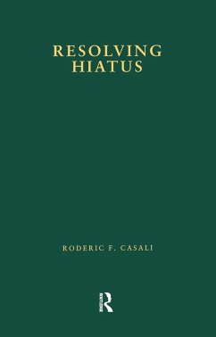 Resolving Hiatus (eBook, ePUB) Cover Resolving Hiatus (eBook, ePUB)