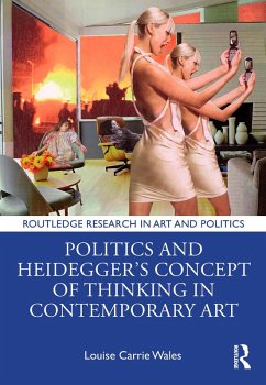 Cover Politics and Heidegger's Concept of Thinking in Contemporary Art (eBook, ePUB)
