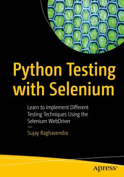 Python Testing with Selenium (eBook, PDF) - Raghavendra, Sujay