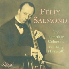 The Complete Columbia Recordings (1926-30) - Salmond,Felix