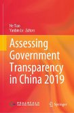 Assessing Government Transparency in China 2019 (eBook, PDF)