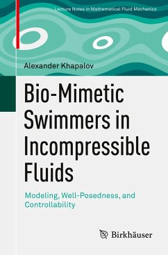 Bio-Mimetic Swimmers in Incompressible Fluids - Khapalov, Alexander