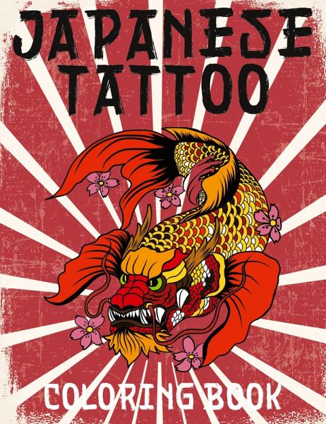 Japanese Tattoo Coloring Book Japanese Tattoo Coloring Book
