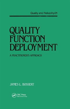 Quality Function Deployment (eBook, PDF) - Bossert, James L.