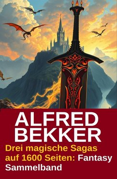 Cover Drei magische Sagas auf 1600 Seiten: Fantasy Sammelband (eBook, ePUB)