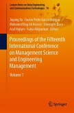 Proceedings of the Fifteenth International Conference on Management Science and Engineering Management (eBook, PDF)
