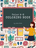 Color A-Z Coloring Book for Kids Ages 3+ (Printable Version) (fixed-layout eBook, ePUB)