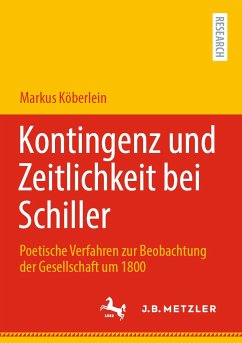 Kontingenz und Zeitlichkeit bei Schiller (eBook, PDF) - Köberlein, Markus