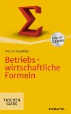 Betriebswirtschaftliche Formeln (eBook, PDF)