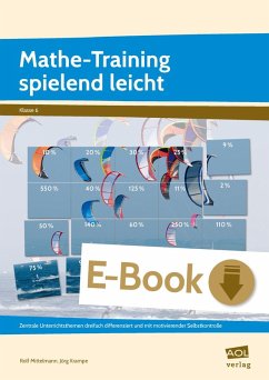 Cover Mathe-Training spielend leicht - 6. Klasse (eBook, PDF)