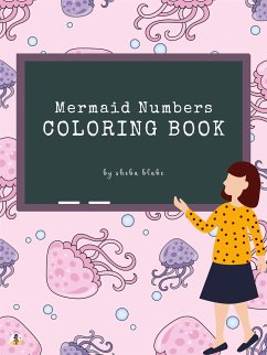 Cover Mermaid Numbers Coloring Book for Kids Ages 3+ (Printable Version) (fixed-layout eBook, ePUB)