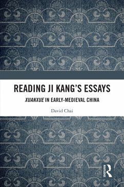 Reading Ji Kang's Essays (eBook, ePUB) - Chai, David