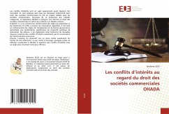Les conflits d¿intérêts au regard du droit des sociétés commerciales OHADA - SECK, Ibrahima