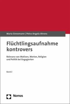 Flüchtlingsaufnahme kontrovers - Sinnemann, Maria;Ahrens, Petra-Angela