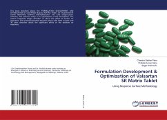 Formulation Development & Optimization of Valsartan SR Matrix Tablet