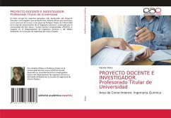 PROYECTO DOCENTE E INVESTIGADOR. Profesorado Titular de Universidad - Villota, Natalia