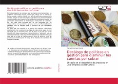 Decálogo de políticas en gestión para disminuir las cuentas por cobrar - Arroyo Osorio, Gerardo