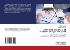 Annotated dictionary of economic analysis and audit