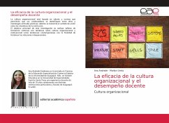 La eficacia de la cultura organizacional y el desempeño docente - Andrade, Ana;Ureta, Marilyn