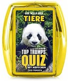 Winning Moves 47339 - Top Trumps Quiz, Welt der Tiere, Wissensspiel