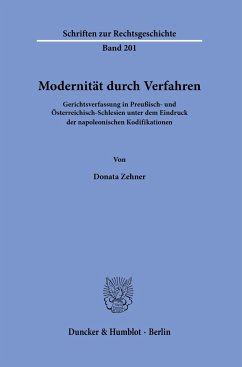 Modernität durch Verfahren - Zehner, Donata