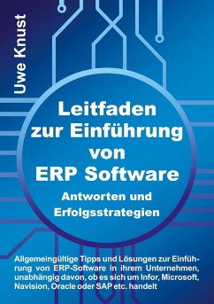 Cover Leitfaden zur Einführung von ERP Software - Antworten und Erfolgsstrategien