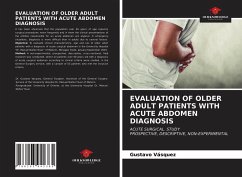 EVALUATION OF OLDER ADULT PATIENTS WITH ACUTE ABDOMEN DIAGNOSIS - Vasquez, Gustavo