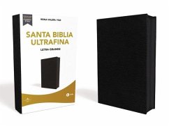 Reina Valera 1960 Santa Biblia Ultrafina Letra Grande, Piel Fabricada, Negro, Con Cierre, Interior a DOS Colores - Vida; Rvr 1960- Reina Valera 1960