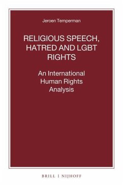 Religious Speech, Hatred and LGBT Rights - Temperman, Jeroen