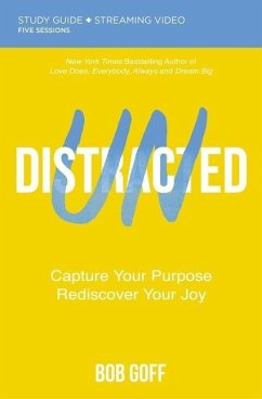 Cover Undistracted Bible Study Guide Plus Streaming Video
