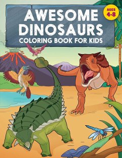 Awesome Dinosaurs Coloring Book for Kids - Rockridge Press