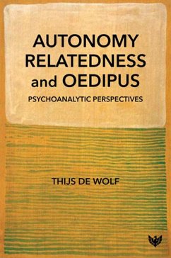 Autonomy, Relatedness and Oedipus - de Wolf, Thijs