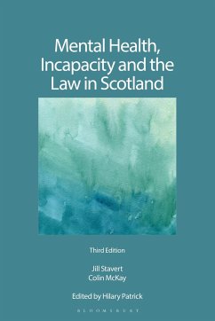 Cover Mental Health, Incapacity and the Law in Scotland