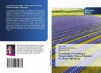 Feasibility of Cooling a Photovoltaic Fresnel System by Water Spraying