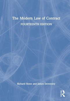 The Modern Law of Contract - Stone, Richard; Devenney, James