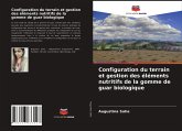 Configuration du terrain et gestion des éléments nutritifs de la gomme de guar biologique Configuration du terrain et gestion des éléments nutritifs de la gomme de guar biologique