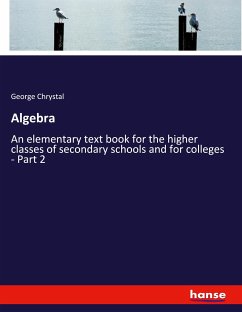 Algebra - Chrystal, George