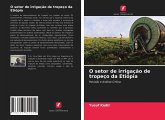 O setor de irrigação de tropeço da Etiópia