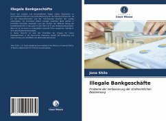 Illegale Bankgeschäfte - Shilo, Jana