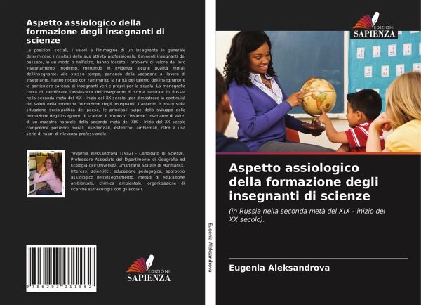 Aspetto assiologico della formazione degli insegnanti di scienze Aspetto assiologico della formazione degli insegnanti di scienze