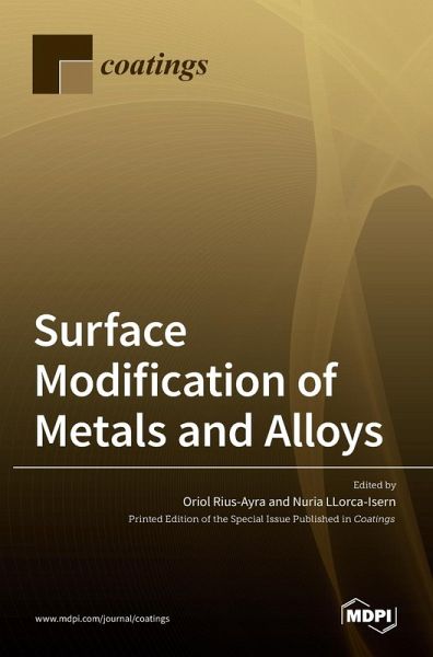 Surface Modification of Metals and Alloys Surface Modification of Metals and Alloys